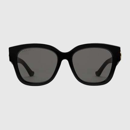 Gucci Low Nose Bridge Round Sunglasses