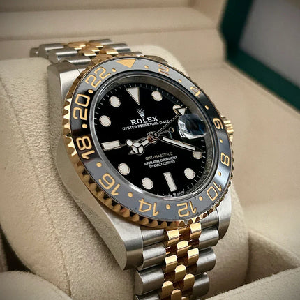 Automatic Rolex GMT-Master II 126718GRNR Black Dial 40mm