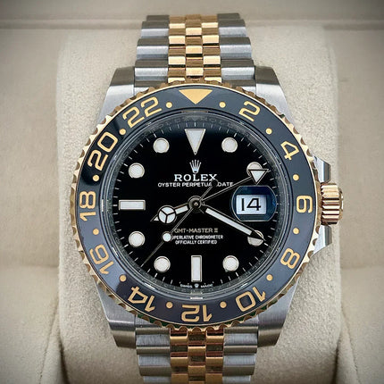 Automatic Rolex GMT-Master II 126718GRNR Black Dial 40mm