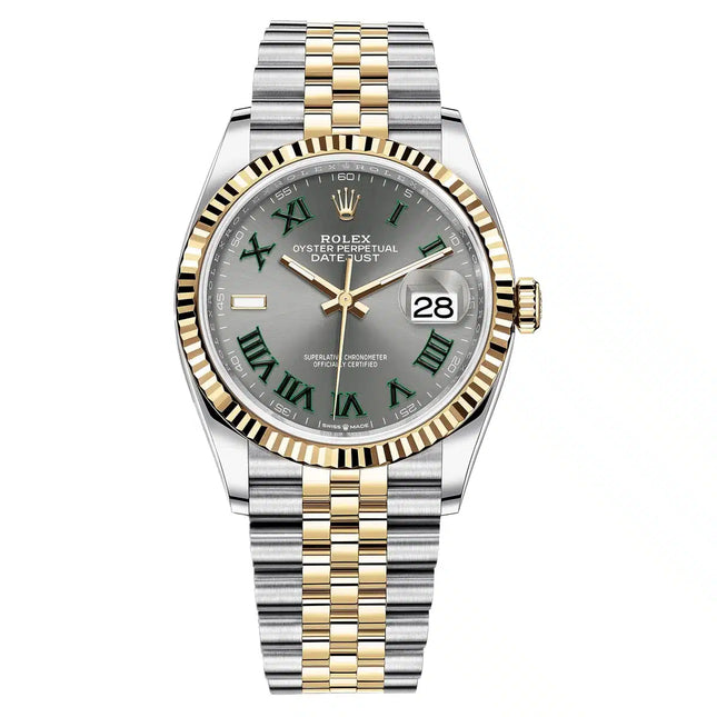ROLEX DATEJUST 41, WIMBLEDON DIAL, 126333