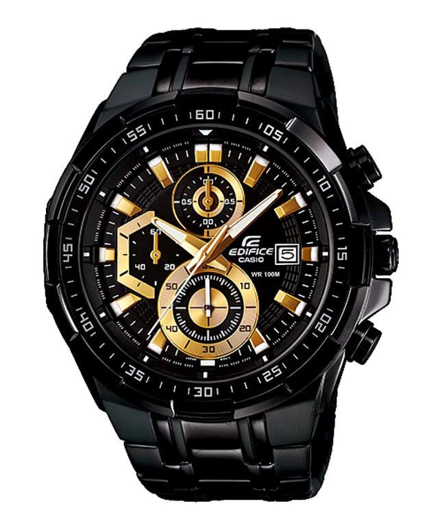Black Casio Edifice Chronograph Timepiece