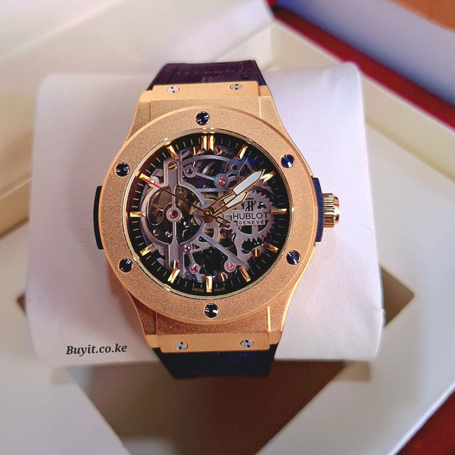 Automatic Skeleton Timepiece for Men