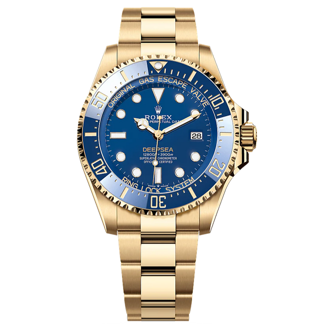 Rolex Deepsea Oyster, 44 mm, yellow golden M136668LB-0001