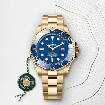 Rolex Deepsea Oyster, 44 mm, yellow golden M136668LB-0001