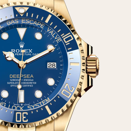 Rolex Deepsea Oyster, 44 mm, yellow golden M136668LB-0001