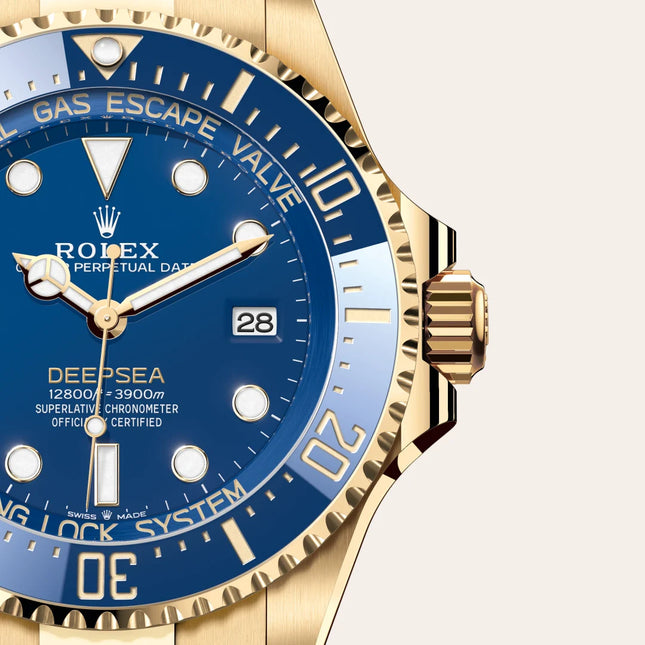 Rolex Deepsea Oyster, 44 mm, yellow golden M136668LB-0001