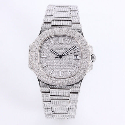 Patek Philippe Nautilus Watch Iced Ref. 5719