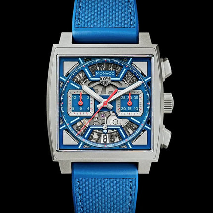 TAG Heuer Monaco Chronograph 39mm Mens Watch CBL2182.FT6235