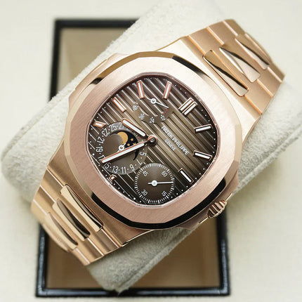 Patek Philippe Nautilus Self-Winding 40mm 5712-1R-001 Brown Dial