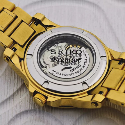 Automatic Seiko Premier 24 Jewels Timepiece