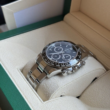 Rolex Daytona Stainless Steel Black Dial Automatic Men’s Watch 126500LN