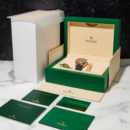 Rolex SKY-DWELLER Chocolate Dial Everose Gold 42mm