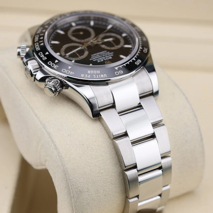 Rolex Daytona Stainless Steel Black Dial Automatic Men’s Watch 126500LN