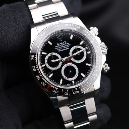 Rolex Daytona Stainless Steel Black Dial Automatic Men’s Watch 126500LN